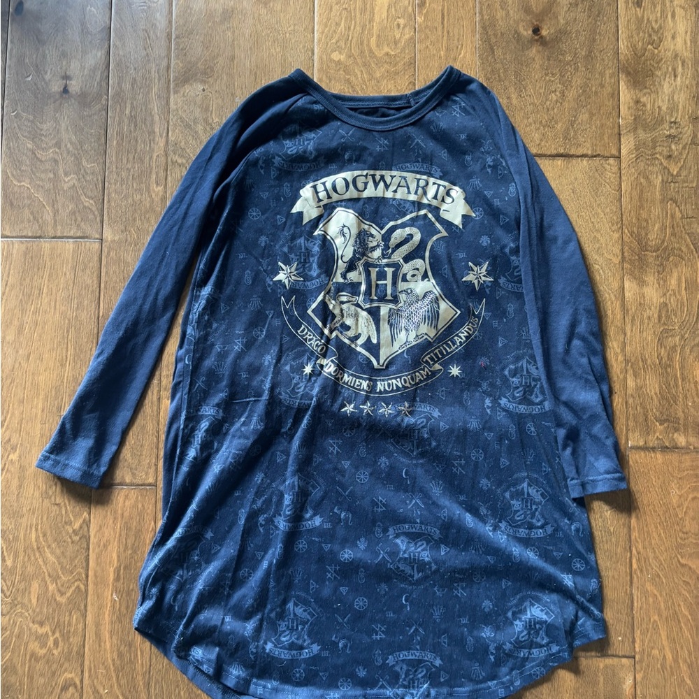 Hogwarts Navy Kids Shirt